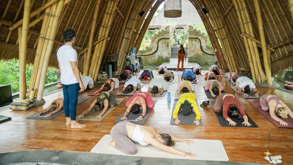ongoin yoga class