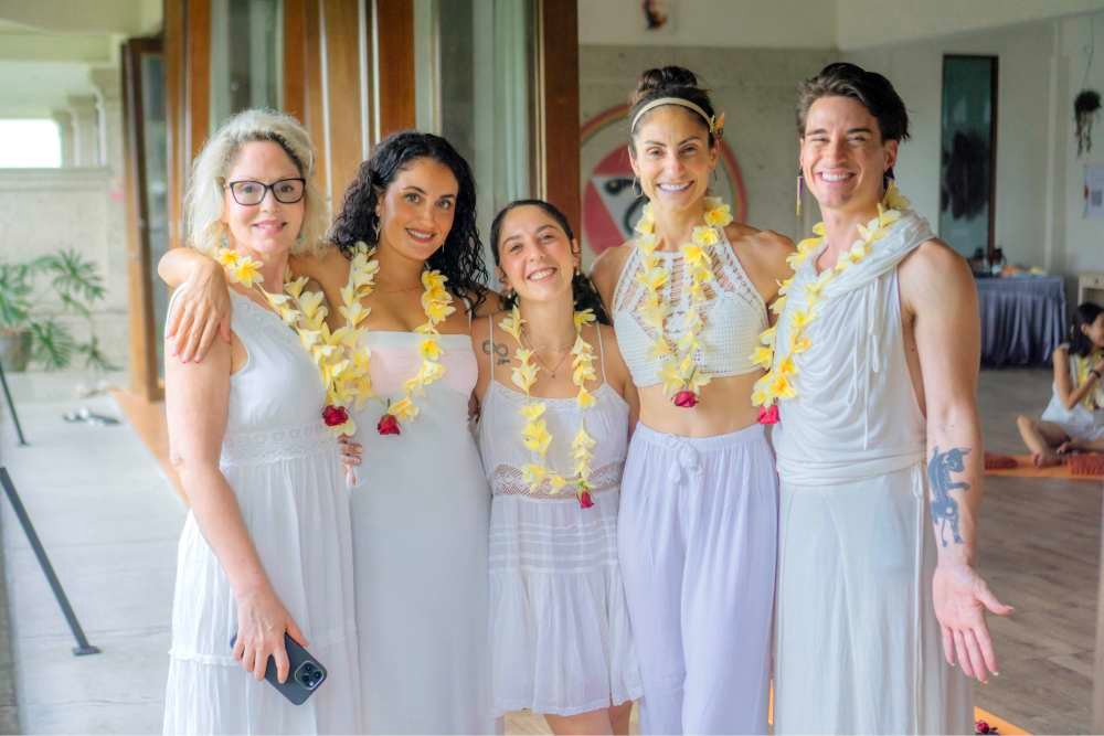 group of students at the training closing ceremony