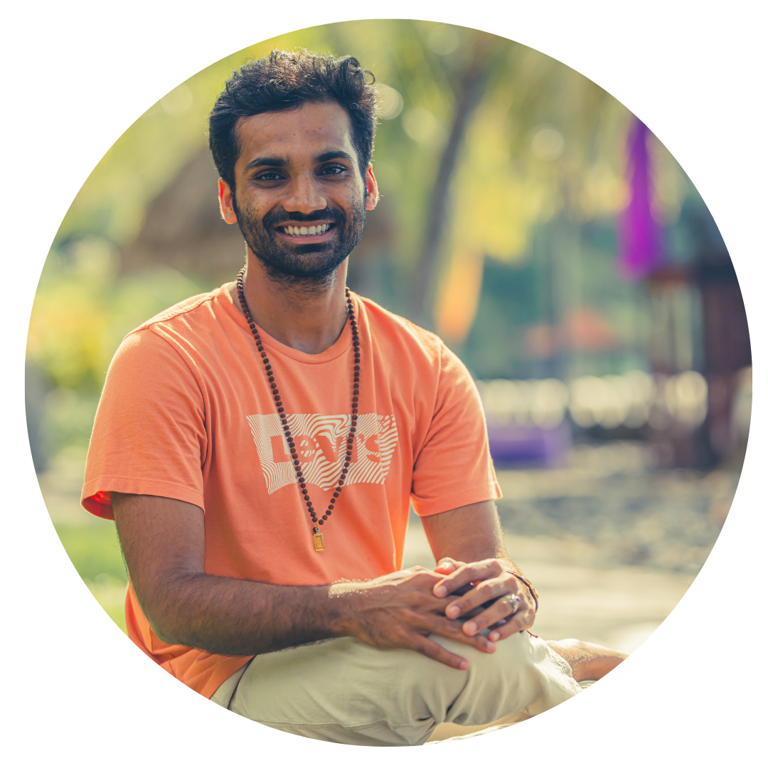 Akshaya Bhat yoga teacher at authentic 200-hour yoga teacher training Bali