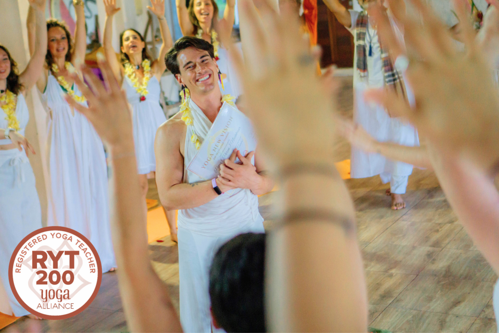 Yoga Alliance RYT 200 certified yoga teacher training class Ubud Bali