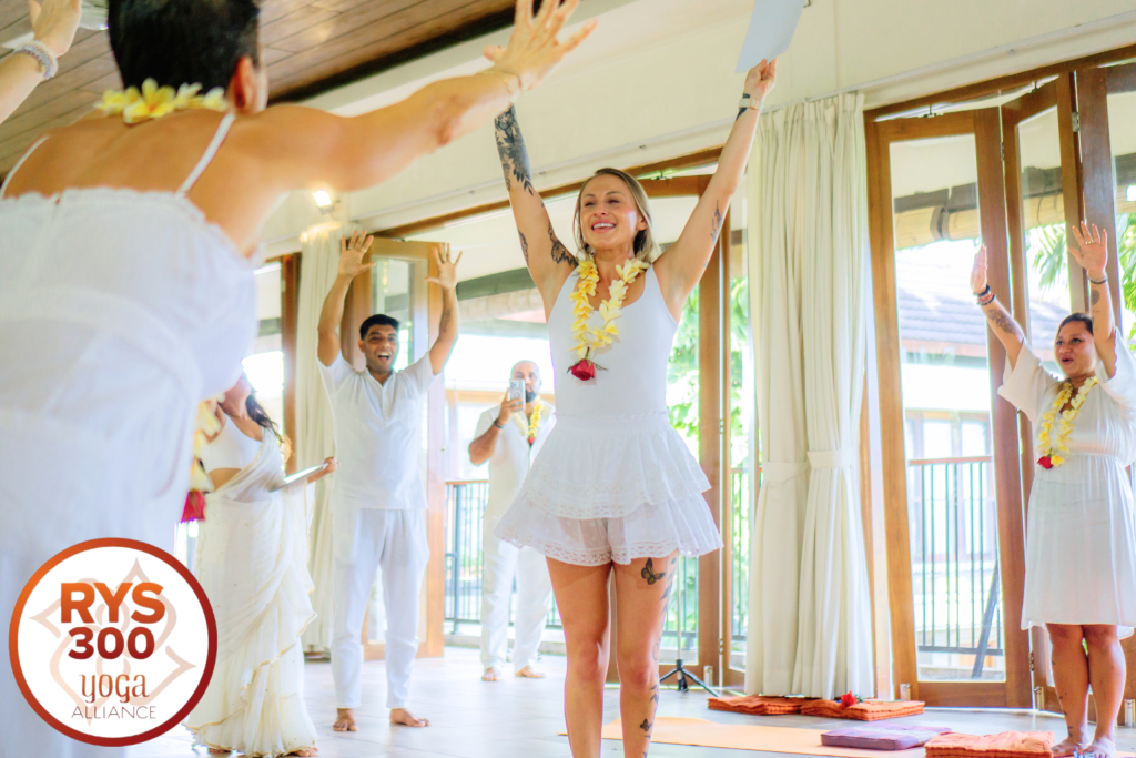 Yoga Alliance RYS 300 advanced yoga teacher training graduates Bali