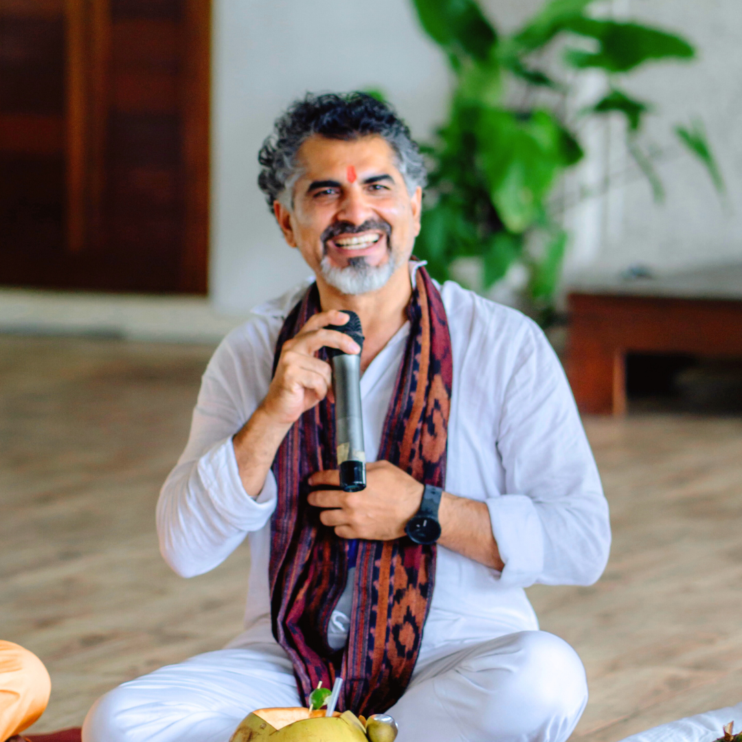 Deep Kumar founder and spiritual yoga master teacher at Yoga New Vision Bali