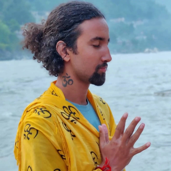Shobhit Ghanshyala ashram-trained yoga teacher and educator at Yoga New Vision Bali