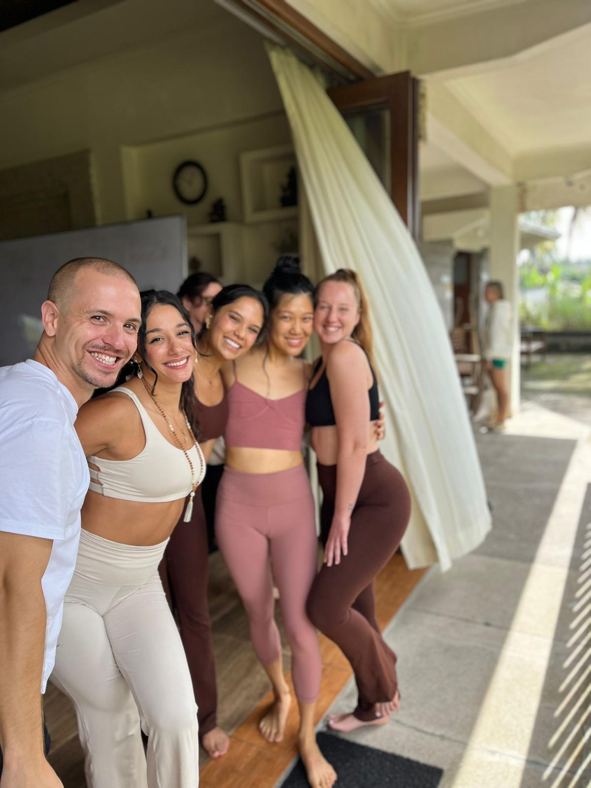 Daily life at the Yoga New Vision retreat in Ubud, Bali