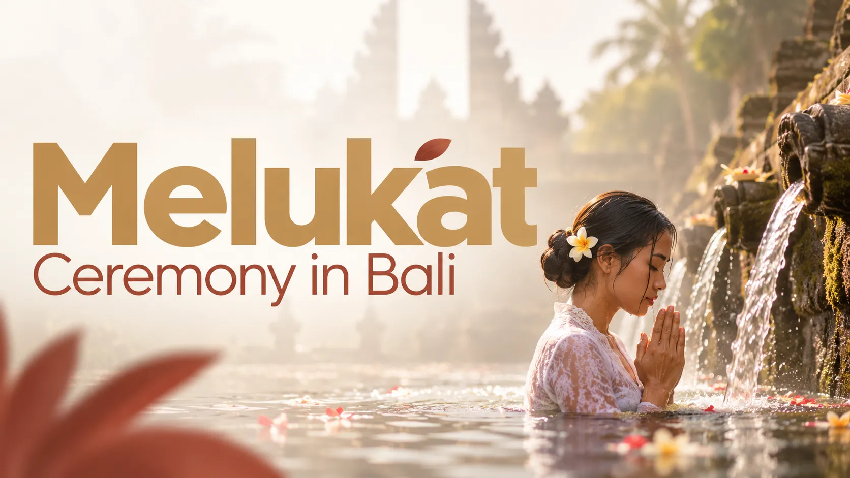 Melukat Ceremony in Bali