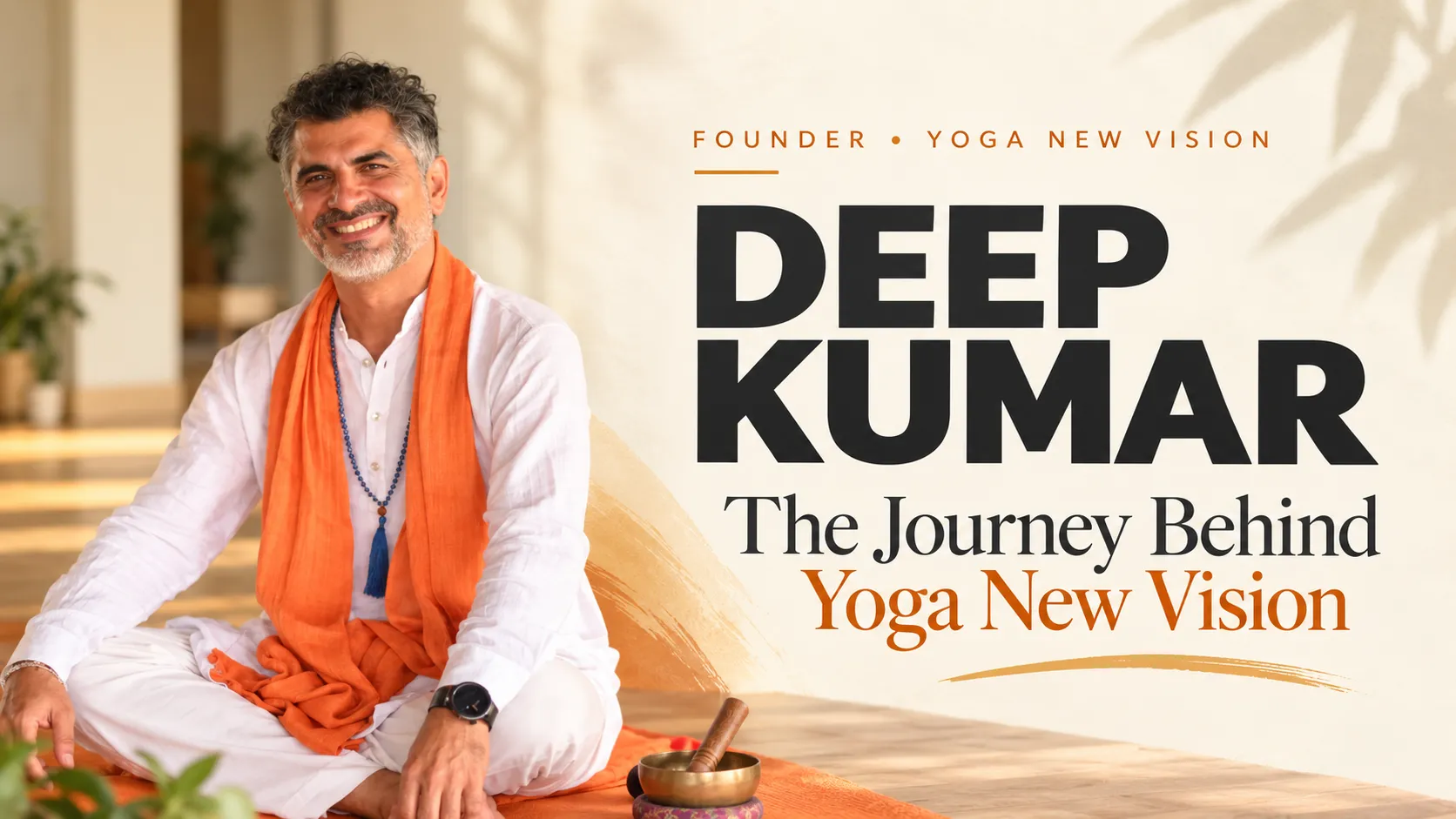 Deep Kumar Yoga East West Yoga New Vision