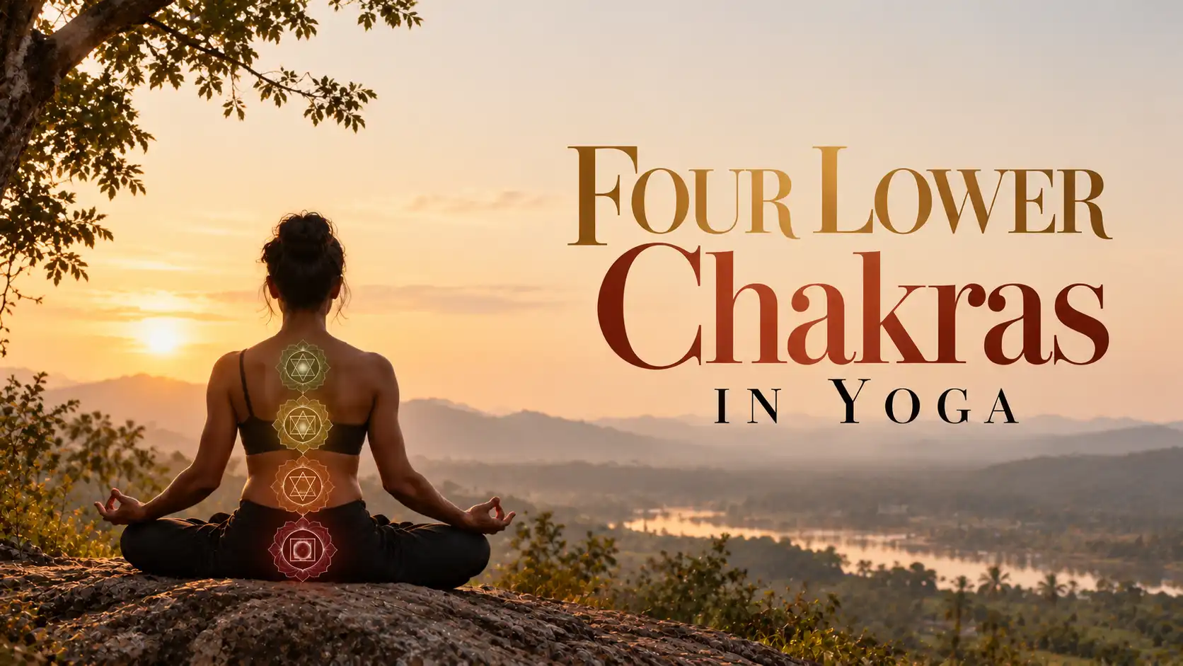 Four Lower Chakras in Yoga